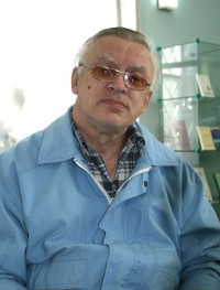 Николай Павлович Михайлов в Национальной библиотеке УH. 26 мая 2011 года. Фото Надежды Софроновой