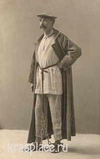 Джордж Кеннан в одежде русского каторжника. Фото с сайта «Красное м&#1123сто»